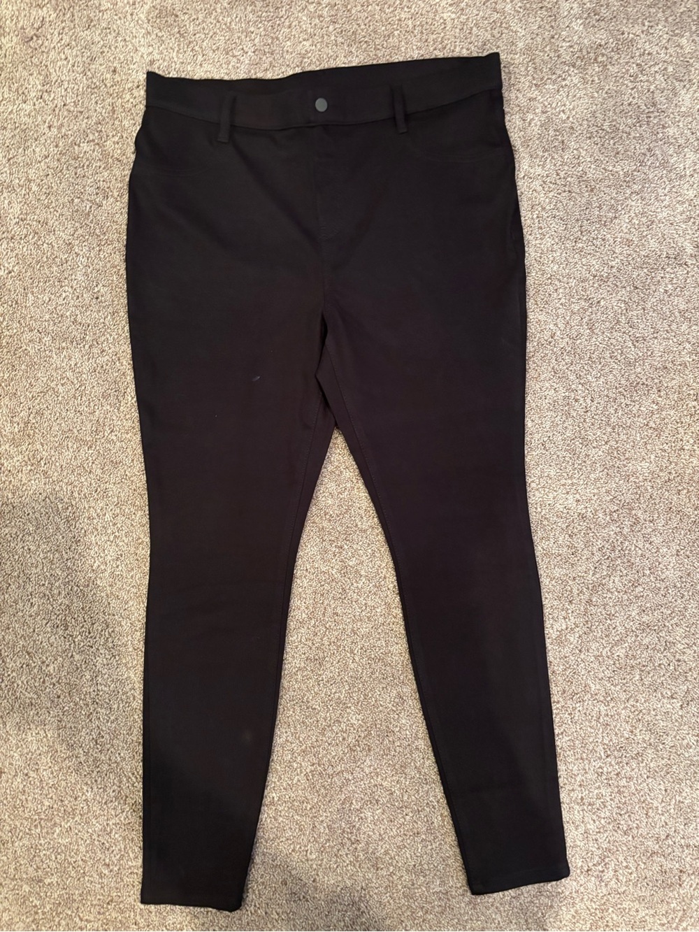 Time and Tru Women's Black Pull-On Jeggings